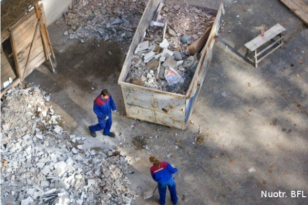 Statybų priežiūros inspektorių akiratyje – ir statybinių atliekų tvarkymas