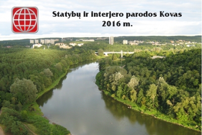 Statybų ir interjero parodos Lietuvoje 2016 KOVAS