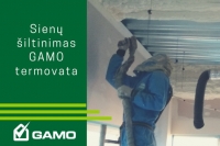 Sienų šiltinimas GAMO termovata – energetiškai efektyvesniam namui