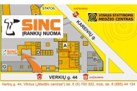 SINC įrankių nuoma – išsinuomokite profesionalią statybinę įrangą bei teritorijos ir sodo priežiūros įrankius Vilniuje ir Kaune